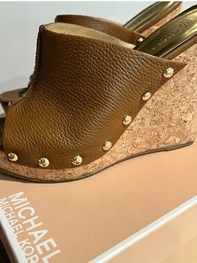Michael Kors Belinda Wedge Platform Slides
